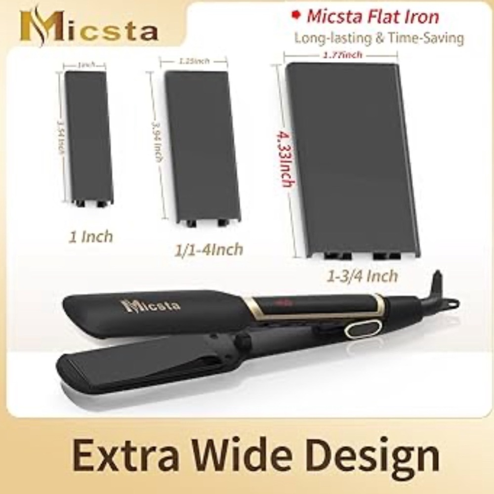 New Micsta Superior Grade Fast Styling Hair Straightener. - Picture 2 of 9